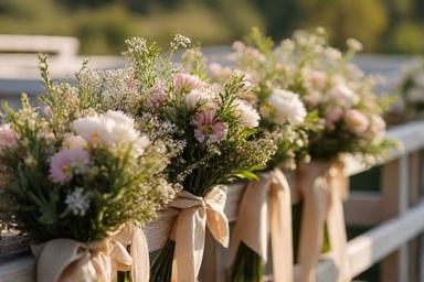 Bridal flower crowns